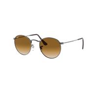 Ray - Ban RB3447N ROUND METAL 004/51 Man Sunglasses Metal Grey Round Normal Shaded