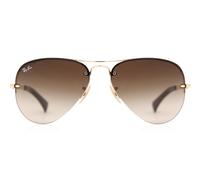 Ray-Ban RB3449 Highstreet 001/13 Men's Sunglasses Gold Size 56