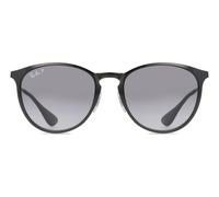 Ray-Ban RB3539 Erika Metal Asian Fit Polarized 002/T3 Womenâs Sunglasses Black Size 54