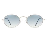 Ray-Ban RB3547 Oval 003/3F Men's Sunglasses Silver Size 51
