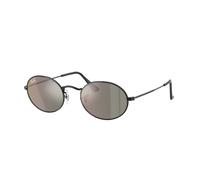 Oval Flat Lenses Black / Grey Mirror Bronze