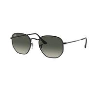 Ray - Ban RB3548 HEXAGONAL 002/71 Unisex Sunglasses Metal Black Grey Geometric Normal Shaded