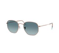 Ray - Ban RB3548N HEXAGONAL 90353M Unisex Sunglasses Steel Bronze Geometric Normal Nuanced