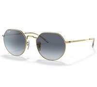 Ray-Ban RB3565 Jack 001/86 Arista Gold 53 Blue Gradient