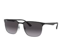 Ray Ban - RB3569 Polished Black Silver Gradient Grey - 59 - Sunglasses