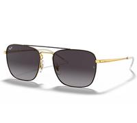 Ray-Ban RB3588 90548G 55 Black on Gold Gradient