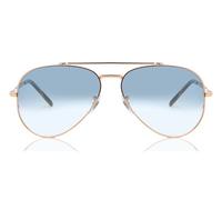 Ray-Ban RB3625 New Aviator 92023F Men's Sunglasses Rose-Gold Size 55