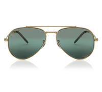 Ray-Ban RB3625 New Aviator Polarized 9196G6 Men's Sunglasses Gold Size 62