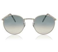 Ray-Ban RB3637 New Round 003/3F Men's Sunglasses Silver Size 50