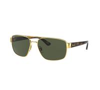 Ray - Ban RB3663 001/31 Man Sunglasses Metal Gold G15 Geometric Normal