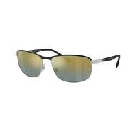 Ray-Ban Sunglasses Unisex Rb3671ch Chromance - Black Frame Gold Lenses Polarized 60-16