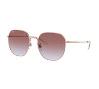 Ray - Ban RB3680D 9202I8 Unisex Sunglasses Metal Gold Violet Geometric Normal Shaded