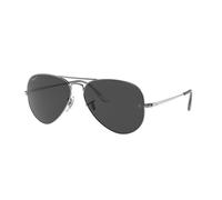 Ray - Ban RB3689 AVIATOR METAL II 004/48 Unisex Sunglasses Metal Grey Black Pilot Polarized