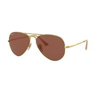 Ray-Ban RB3689 Polarized 9064AF Men's Sunglasses Gold Size 58
