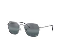 Ray - Ban RB3694 JIM 9242G6 Unisex Sunglasses Metal Silver Silver Geometric Polarized Mirror