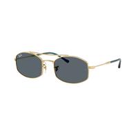 Ray-Ban Sunglasses Unisex Rb3719 - Arista Gold Frame Blue Lenses 54-20