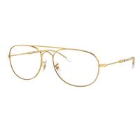 Ray-Ban RB3735 Bain Bridge Men's Glasses, Gold, Size 57