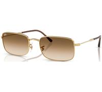 Ray-Ban Unisex Sunglass RB3746 - Frame color: Arista Gold, Lens color: Clear Gradient Brown