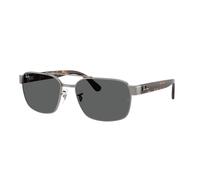 Ray - Ban RB3751 004/B1 Unisex Sunglasses Metal Grey Grey Squared Normal