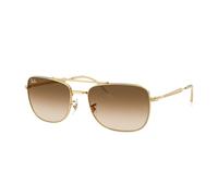 Ray-Ban Sunglasses Unisex Rb3755 - Arista Gold Frame Brown Lenses 59-19