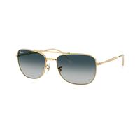 Ray-Ban Sunglasses Unisex Rb3755 - Arista Gold Frame Grey Lenses 59-19