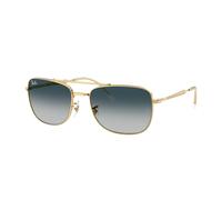 Ray-Ban Sunglasses RB3755 Unisex Arista Gold Frame Grey Lenses 62-19
