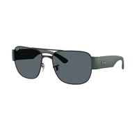 Ray - Ban RB3756 926931 Unisex Sunglasses Metal Black Green Squared Normal