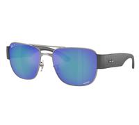 Ray-Ban RB3756CH Polarized 004/4L Men's Sunglasses Gunmetal Size 56