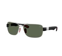 Ray-Ban RB3763M F03171 Men's Sunglasses Silver Size 64