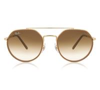 Ray-Ban RB3765 001/51 Men's Sunglasses Gold Size 53