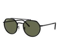Ray-Ban Unisex Sunglass RB3765 - Frame color: Black, Lens color: Green