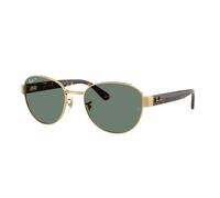 Ray - Ban RB3766CH 001/O9 Unisex Sunglasses Metal Gold Grey Squared Polarized