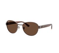 Ray - Ban RB3766CH 9259AN Unisex Sunglasses Metal Bronze Squared Polarized