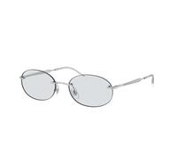 Ray-Ban Sunglasses Unisex Rb3767 Transitions ® Color Touch ™ Lenses - Silver Frame Blue Lenses 54-18