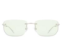 Ray - Ban RB3768 003/M1 Unisex Sunglasses Metal Silver Green Geometric Photochromic