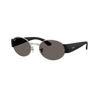 Ray - Ban RB3770 003/B1 Unisex Sunglasses Metal Silver Grey Round Normal