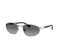 Ray - Ban RB3777 003/71 Unisex Sunglasses Metal Silver Grey Geometric Normal Nuanced
