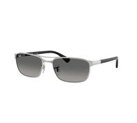 Ray - Ban RB3778 003/71 Unisex Sunglasses Metal Silver Grey Geometric Normal Nuanced