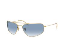 Ray-Ban RB3780 001/3F Men's Sunglasses Gold Size 63