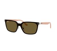 Ray - Ban RB3784D 003/73 Unisex Sunglasses Metal Silver Brown Squared Normal