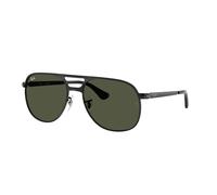 Ray-Ban Sunglasses Unisex Bill Max - Black Frame Green Lenses 56-17