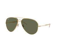 Ray - Ban RB3825 OLD AVIATOR 001/58 Unisex Sunglasses Metal Gold Green Pilot Polarized