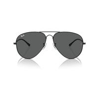 Ray-Ban Rb3825 Old Aviator Unisex Sunglasses, Black / Dark Grey, 62 mm