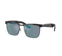 Ray - Ban RB3875 WAYFARER DELUXE 002/8O Unisex Sunglasses Metal Black Squared Normal