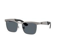 Ray - Ban RB3875 WAYFARER DELUXE 029/R5 Unisex Sunglasses Metal Blue Squared Normal