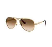 Ray - Ban RB3925 AVIATOR MAX 001/51 Unisex Sunglasses Metal Gold Brown Pilot Normal Shaded