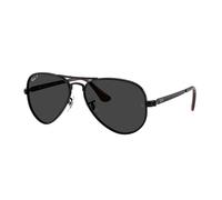Ray-Ban Sunglasses Unisex Aviator Max - Black Frame Black Lenses Polarized 62-16