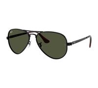 Ray Ban - RB3925 Aviator Max Polished Black Green - 58 - Sunglasses