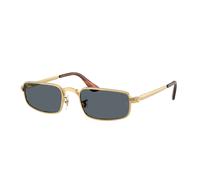 Ray-Ban Sunglasses Unisex Rb3927 By A$ap Rocky - Arista Gold Frame Blue Lenses 54-21