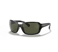 Ray-Ban RB4068 601 Black RB4068 Square Sunglasses Lens Category 3 Size 60mm